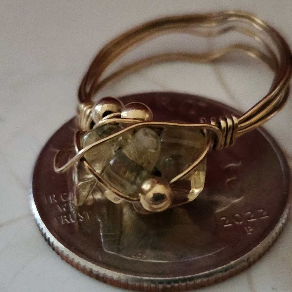 Ring with stone